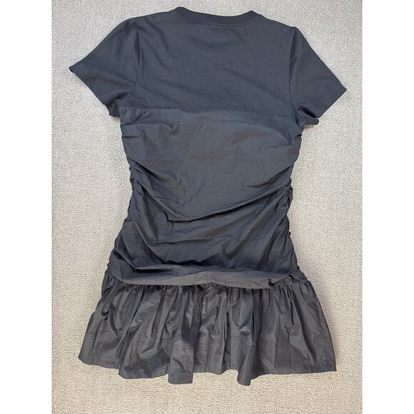 Tanya Taylor Dress Peyton Knot Mini Retro Black Size XL - Picture 7 of 15